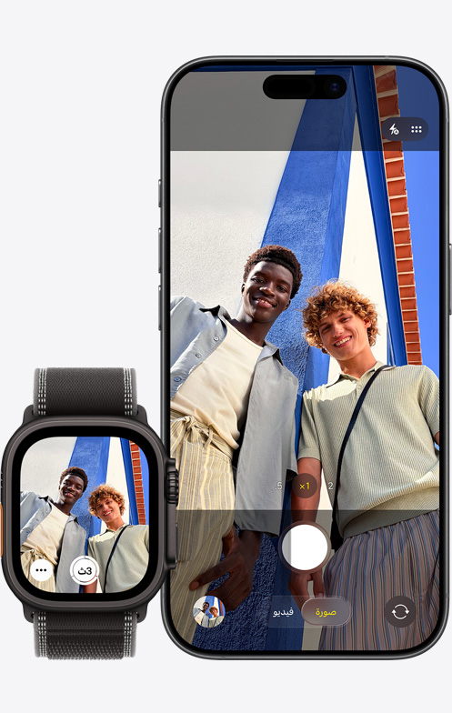 يمكن الرد على المكالمة نفسها من iPhone 15 وApple Watch‏