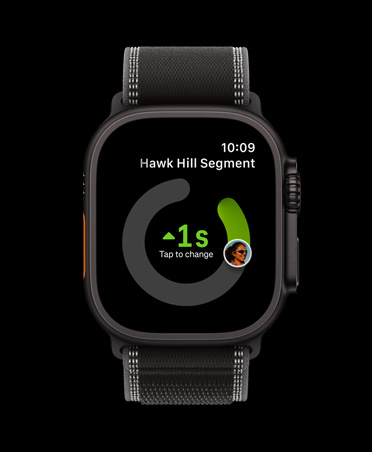 Apple Watch Ultra 3، تطبيق Strava، ميزة Live Segments